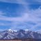 Mountains with snow.