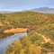 Cove with Four Peaks in the background