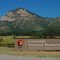 Coronado National Memorial entrance, Montezuma Peak in background.