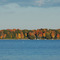 Fall leaves at Lake Oconomowoc
