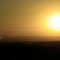 dust storm sunset, Colorado River