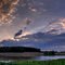 "Painted Sunset" at a Stoughton pond