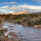 Cottonwood Creek and Four Peaks