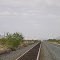 View N, Union Pacific Railroad, Picacho Peak and Picacho Range on the Horizon, 2013