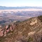 Parker Canyon Lake and the Canelo Hills from the Crest Trail