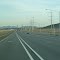 Near New River, AZ:  Approaching the Carefree Highway, 2012