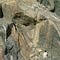 Folded gneiss at base of Vulture gold mill, Arizona