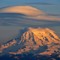 Cap Cloud over Mt Rainier