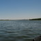 Danube river, between Esperanto Island and Romanian river bank