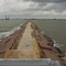 At the pier end