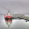 Tanker At Fog - MV Bow Mekka