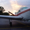 Georgetown Airport, sunrise over Bonanza.