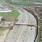 62 Looking east Bush Turnpike at the main toll plaza just west of Coit Road