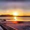 Por do sol na Lagoa - São Pedro d'Aldeia - RJ