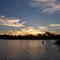 Final de tarde na represa