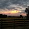 Sundown off South Carter Circle; Flint, Texas, Facing East (9/12/2012)