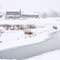farm and snow