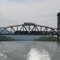 Railroad lift bridge on Tennessee River