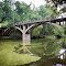 The bridge over War Eagle Creek