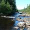 shallow rapids on the creek