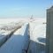 View from bulkweigher platform at Parrish and Heimbecker inland terminal near Hamlin, SK.