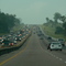 Travling North on 400 end of weekend trafic