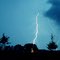 Lightning at Luther marsh