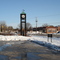 Angus, Ontario Clocktower in March