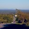 View of eastern townships Quebec and appalachians from Covey hill
