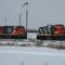 Three Waiting Engines - 7271 - 7503 - 1409