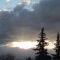 Spectacular Sun Rays in the Spring Near Festival Place in Sherwood Park AB, Mar '10