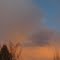 Trailing Clouds And Sunset Colours In Spring Near Sherwood Park AB East Of Edmonton Apr '10