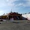 Set up for the circus in Madagaskwa Maine.