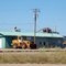 Canadian National Railway Mechanical Department at Fort Nelson, BC, Canada