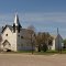 Gladstone, MB, local United Church, no name, Bldg.'s been stucco'd over.