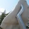 The World's Largest Perogy Close Up on A Warm Summer Day in Glendon AB, Northeast of Edmonton AB Aug '10