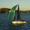 Auckland: small boat in the harbour