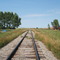 Railroad scene near High River