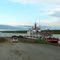 2010-06-26 Canadian Coast Guard vessel on the Mackenzie River at Inuvik.
