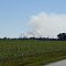 Sugarcane field burning