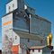 Wooden Grain Elevator at Kincaid, SK
