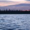 Lake near Yellowknife Highway