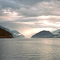 Looking up the Bute.