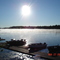 sunrise at Victoria Lodge