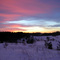 Sunset over Bruce trail