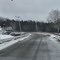Road between two lakes near Forestport NY