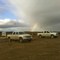 rainbow over jackpine