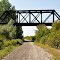 WATERFORD - railway bridge crossing abandoned railway right of way