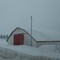 Snow-bound shed