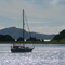 At anchor in the Bay of Islands